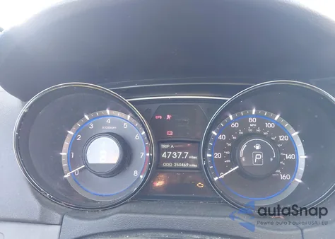 2013 Hyundai Sonata Gls z USA, uszkodzony, nr VIN 5NPEB4AC8DH635525